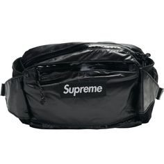 Brand New, With Tags Unisex Nylon Adjustable Waist Bag With Top Handle. 2 Zip Compartments, Large Main Compartment And Front Pocket. Open Stretch Mesh Pockets On Both Sides. Stitched Supreme Logo On Front Printed Supreme Logo On Bottom, Red Supreme Logo Tag On Strap. Wear As Fanny / Waist Bag Or Across Chest. Season: Fw17 Release Date: 08/17/2017 Materials: Multi Color: Black Black Rectangular Nylon Bag, Black Nylon Pouch Bag, Black Nylon Bag With Zipper Pocket, Modern Black Nylon Bag, Streetwear Nylon Bags With Functional Pockets, Black Nylon Bag With Removable Pouch, Rectangular Nylon Shoulder Bag For Streetwear, Black Nylon Shoulder Bag For Streetwear, Modern Bags With Functional Pockets For Streetwear