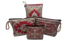 "Cosmetic Bag, Turkish Coin Purse, Accessories, Bohemian Makeup Bag, Pouch Bag, small purse, Boho Fabric Coin Pouch --Beautiful woman's coin purse with authentic Turkish/Oriental carpet design --Top of each coin purse is tapestry-style woven rug design out of polyester --Black inside lining in each coin purse - with small pocket - one zipper outside --Can be used as card wallet, and small make-up bag --EASY TO CLEAN:  Machine washable and built to last with a strong metal zipper, durable gold rope handle. -- Available in 4 sizes --Small 4x6\" --Medium 5x7\" --Large 5x9\" --X Large 6x8\" expandable --Perfect Birthday, Christmas and bridesmaids gift" Traditional Rectangular Coin Purse For Daily Use, Bohemian Rectangular Pouch For Gifts, Traditional Bags With Zipper Pouch For Daily Use, Bohemian Rectangular Bag With Zipper Pouch, Bohemian Pouch Bag With Large Capacity, Bohemian Rectangular Cosmetic Bag Gift, Bohemian Rectangular Cosmetic Bag For Daily Use, Traditional Rectangular Coin Purse With Zipper, Bohemian Cosmetic Bag For Daily Use