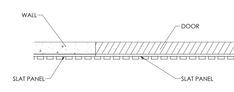 a diagram showing the different parts of a wall and flooring system that are connected to each other