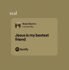 jesus is my best friend real