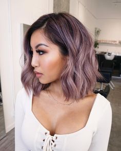 Boliage Hair, Hair Dye Brands, Lilac Hair Color, Light Purple Hair, Violet Hair, Brunette Balayage Hair