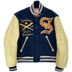 "Whitesville Varsity Jacket 1984 Springfield Mass champions. Wool body, leather sleeves and quilted lining. Size 38 / M. Pit to pit 22\". Length 24\"." Retro Hooded Patchwork Varsity Jacket, Sporty College Varsity Jacket With Padded Collar, Sporty Varsity Jacket With Padded Collar For College, Throwback Varsity Jacket With Ribbed Cuffs For Winter, Retro Winter Game Day Outerwear, Retro Winter Outerwear For Game Day, Throwback College Varsity Jacket For Winter, Throwback Winter Varsity Jacket For College, Winter College Throwback Varsity Jacket