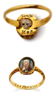 Mourning ring. Memorial Rings, Tattoo Skulls, Gregorian Calendar, Photo Ring, Ancient Jewellery, Victorian Ring, Memorial Ring