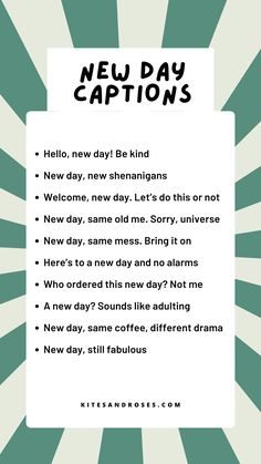 Looking for new day captions? Here are the quotes and sayings for your next early morning adventure.