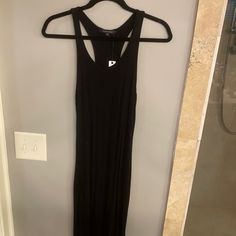 Nwt Black Stretch Dress From @Heymadinelson ‘S Line. Midi Length Black Maxi Dress For Day Out, Black Long Maxi Dress For Day Out, Long Black Dress For Day Out, Black Stretch Maxi Dress For Day Out, Casual Black Maxi Dress For Night Out, Black Midi, Stretch Dress, Black Midi Dress, Black Stretch