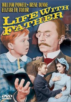 a movie poster for life with father