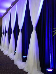 an image of wedding backdrops and drapes on pinterest for the bride