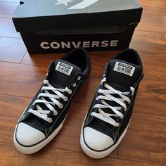 Converse Chuck Taylor All Star High Street Ox Sneaker Men's Size 12 Black New With Box All Star Converse, All Stars Converse, Converse Chuck Taylor All Star, Converse All Star, Chuck Taylor All Star, Converse Chuck, Ox, Converse Shoes, Chuck Taylor