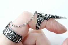 Viking Style Adjustable Jewelry Ring, Adjustable Viking Ring Jewelry, Adjustable Viking Style Ring Jewelry, Adjustable Viking Jewelry Ring, Medieval Sterling Silver Nickel-free Jewelry, Handmade Viking Style Ring Jewelry, Handmade Viking Style Metal Jewelry, Metal Open Ring For Festival, Metal Open Ring For Festivals