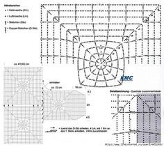 the diagram shows how to make an ornament for a circular object with four different angles