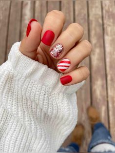 Red Aspen Christmas Nails, Aspen Nails, Ideas Uñas, Professional Manicure, Nail Drills, Red Aspen