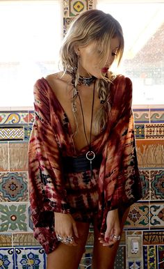 Bohemian Style Inspiration, Look Hippie Chic, Look Boho Chic, 30 Outfits