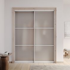 【Upgraded Glass】 This door is made of 4mm tempered frosted glass, which is safe (SGCC certified) and can protect your privacy. The glass is designed to filter light and brighten your home. 【Package Includes】2 door panels, a complete hardware set, and a detailed instruction manual. You do not need to buy any other parts; just follow the instructions to install. Double sets for 4 panel closet sliding doors also work. The most suitable height for this door is between80-1/4 inches and80-3/4 inches. Closet Sliding Doors, Sliding Closet Door, Accordion Door, Glass Closet, Bifold Barn Doors, French Rustic, Sliding Closet, Sliding Closet Doors, Double Barn Doors