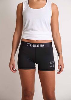 ChicknLegs Black 3" Run Compression – Women's Running Shorts Fitted Squat Proof Shorts, Moisture-wicking Short Boxer Briefs For Running, Compression Squat Proof Shorts, Squat Proof Compression Shorts, Fitted Squat Proof Athletic Shorts For Running, Squat Proof Shorts For Running, Athletic Fit Squat Proof Biker Shorts For Running, Fitted Moisture-wicking Running Shorts, Squat Proof Athletic Fit Biker Shorts For Running