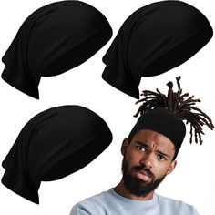 PRICES MAY VARY. Ideal for dreadlocks: this hair cover helps to reduce hair frizz, and thinning; Wake up without frizzy crazy hair, instead you can refresh your curls and not wash them every single day Comfortable and soft: made of quality material, comfortable for you to wear, and the hair trend is pretty soft without feeling tight around your forehead. Ideal for bed, or to wear around the house One size fits most: 12 inch x 9.8 inch long tube size well stretches cover locks most, excellent use Cap Long Hair, Hair Dreads, Hair Cover, Elastic Headband, Clean Hair, Kinds Of Clothes, Tube Socks, Elastic Headbands, Soft Hair