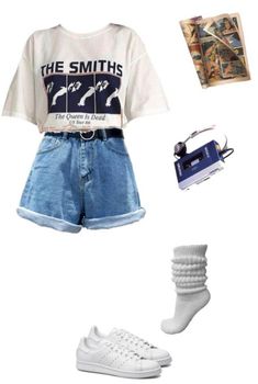 80s Outfit Inspo Summer, Cute Outfits 80s, 80s Aesthetic Summer Outfits, Early 80s Outfits, Summer 80s Outfits Women, 80s Tomboy Outfits, Cute 90s Summer Outfits, 80s Outfits Shorts, 1984 Aesthetic Outfits