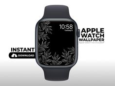 Get this Minimalist Tropical Leaf Apple Watch Wallpaper instantly to add style your look. Perfect to mix and match with Apple watch bands, Apple watch charms, and your outfits! You'll receive 1 High Resolution image sized 838 x 1.020 pixels instanly after purchasing. Made for Apple watches but is also compatible with many other smart watches. HOW TO GET THE WALLPAPER NOW! Once the order and payment has successfully been received, open the Etsy website in Safari (or any Internet Browser) on your Smart Watch Background, Apple Watch Charms, Watch Charms, Watch Minimalist, Watch Background, Apple Watch Face, Watch Smart, Apple Watches, Bracelet Apple Watch