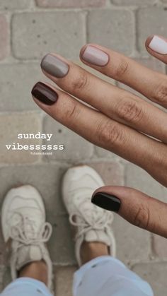 Unghie Sfumate, French Pedicure, Makeup Nails Designs, Nagellack Trends, Nails 2020, Minimalist Nails, Classy Nails, Short Acrylic Nails, Prom Makeup