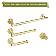 48271493693744 Pfister Brushed Gold In Bathroom, Gold Bathroom Accessories Hooks, Brushed Gold Bathroom, Gold Bathroom Accessories, Bathroom Accessories Set, Bathroom Pendant, Gold Bathroom, Bathroom Accessory Set, Bath Hardware