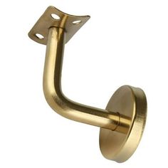 an image of a brass plated metal hook