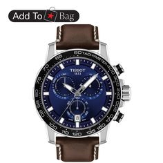 in stock Luxury Leather Watch Accessories, Luxury Leather Watch Accessories For Outdoor, Luxury Leather Chronograph Watch For Outdoor, Luxury Leather Watches For Outdoor, Brown Leather Strap Watch, Leather Strap Watch, Skagen, Brown Leather Strap, Super Sport