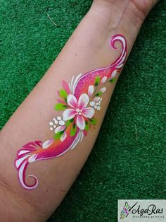 Arm Paint Ideas, Face Painting Unicorn, Festival Face