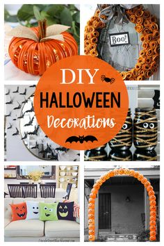 diy halloween decorations that are easy to make and great for decorating your home