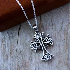 "This symbol has been used by Christians as a sign of the Blessed Trinity (Father, Son and Holy Spirit). The Celtic Cross, is made to be visually beautiful. Great collection of Crosses: http://etsy.me/1kXz4tH The circle of this gorgeous pendant represents friendship, affection, that cannot be broken. Cast using 100% sterling silver, no pewter, nickel or lead was used to create this tree of life, buy with peace of mind. . Additional Meaningful, symbolic Jewelry http://etsy.me/16So5MK . Need initi Silver Symbolic Cross Necklace, Hallmarked Silver Cross Necklace, Silver Hallmarked Cross Necklace, Symbolic Sterling Silver Cross Necklace, Silver Cross Pendant Necklace, Nickel Free Silver Cross Pendant Jewelry, Silver Stainless Steel Cross Pendant Jewelry, Silver Stainless Steel Jewelry With Cross Pendant, Nickel-free White Gold Cross Jewelry