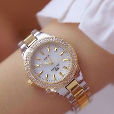 Item Type: Women Watches Case Material: Stainless Steel, Crystal Band Material: Stainless Steel Movement Type: Quartz Case Diameter: 3.5 cm / 1.38 inch Band Length: 20 cm / 7.87 inch Package Includes: 1 x Watch Steel Dress, Women's Dress Watches, Trendy Watches, Rhinestone Watches, Swiss Army Watches, Gold Watches Women, Rose Gold Quartz, Crystal Watches, Womens Watches Luxury