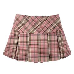 A collection of high-waist pleated plaid mini skirts available in multiple colors, including yellow, pink, red, and blue. Each skirt features a classic checkered pattern and pleated structure, perfect for school outfits or adding a preppy touch to any casual look Size:• S: Waist: 62cm/ 24.4 in, Hips: 92cm/ 36.2 in, Length: 32cm/ 12.6 in• M: Waist: 66cm/ 26.0 in, Hips: 96cm/ 37.8 in, Length: 33cm/ 13.0 in• L: Waist: 70cm/ 27.6 in, Hips: 100cm/ 39.4 in, Length: 34cm/ 13.4 in• XL: Waist: 74cm/ 29.1 Pleated Plaid Skirt Outfit, Plaid Mini Skirts, School Crush, E Girl Clothes, Pink Plaid Skirt, High School Crush, White Plaid Skirt, Plaid Skirt Outfit, Brown Mini Skirt