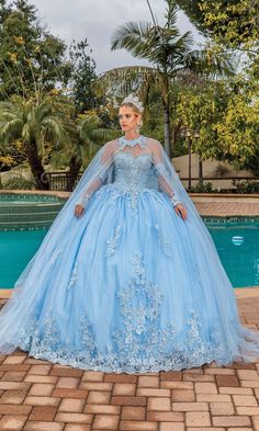 Strapless sweetheart a-line quinceanera ball gown with removable cape and sleeves. Purple Quinceanera Dresses With Cape, Era Dresses, Quincenera Dresses, Mexican Quinceanera, Purple Quince, Mexican Quinceanera Dresses, Detachable Cape, Flower Prom Dress, Purple Quinceanera Dresses