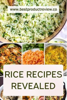 Rice Recipes Rice Dinner Recipes Main Dishes, Savoury Rice Recipe, Tasty Rice Recipes, Rice Ideas, Rice Bake Recipes, Leftover Rice Recipes, Best Rice Recipe, Rice Dishes Recipes, Healthy Rice Recipes