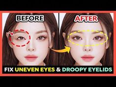 How to exercise to correct uneven eyes, uneven eyelids, droopy eyelids, and smaller eyes than the other.Let's get started😍🌷POPULAR PLAYLIST:-**************... Uneven Eyelids, Asymmetrical Eyes, Uneven Eyes, Face Symmetry, Jawline Exercise, Monolid Eye Makeup, Monolid Eyes, Men Skin Care Routine