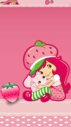 Strawberry Shortcake Background, Looney Tunes Wallpaper, Strawberry Shortcake Party, Old School Cartoons