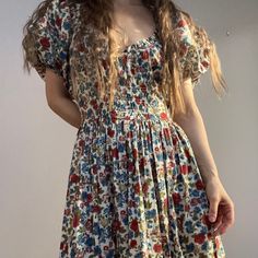 Doen ‘Deia’ Liberty Floral Botanical Puff Sleeve Maxi Dress. Size L. Fits Perfectly For A Size S-L In My Opinion! Absolutely Beautiful Classic Floral & Colors. Like New - Only Worn Twice! Tags Miranda Bennett, Black Crane, Elizabeth Suzann, St. Agni, First Rite, Everlane, Esby, Boheme Goods, Ozma, Paloma Wool, Beaton, Garmentory, Lisa Says Gah, Doen, Christy Dawn, Na Nin, Zara, Lack Of Color, Mejuri, Missoma, Sophie Buhai, Baaba, Gigi Pip, Rudy Jude, Laura Ashley, Skall Studio, Beklina, Yoli & Otis, Cottage Core, Hereu Billowy Floral Print Dress With Puff Sleeves, Puff Sleeve Dress With Floral Print, Bohemian Puff Sleeve Dresses For Daywear, Cottagecore Puff Sleeve Day Dresses, Bohemian Smock Dress With Puff Sleeves, Vintage Spring Midi Dress With Gathered Sleeves, Vintage Midi Dress With Gathered Sleeves For Spring, Multicolor Ruched Dress For Daywear, Cottagecore Dresses With Gathered Sleeves For Daywear