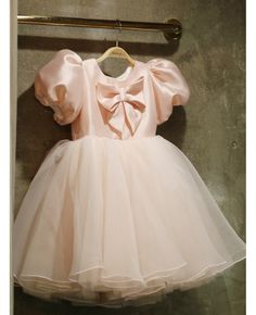 Get 10% off now! Buy super cute pink tulle flower girl dress with bubble sleeves at cheap price online. Free stable shipping and pro custom service since 2009. Sweet Tulle Princess Dress For Dress-up, Cute Pink Puff Sleeve Party Dress, Pink Tulle Dress For First Communion, Cute Puff Sleeve Wedding Dresses, Princess Style Tutu Dress With Pink Bow, Cute Tulle Princess Dress With Short Sleeves, Princess Style Pink First Communion Dress, Elegant Princess Dress With Puff Sleeves For Dress-up, Sweet Pink Puff Sleeve Dress