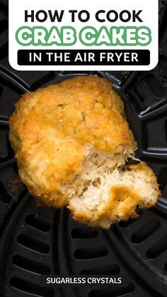 how to cook crab cakes in the air fryer by sugarless crystals