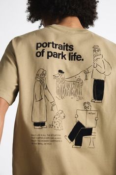 Portraits Of Park Life T shirt Easy 30 day return policy Park Life, Graphic Shirt Design, Shirt Design Inspiration, Tee Shirt Designs, Apparel Design, Tee Design, Long Sleeve Sweatshirts, Graphic Shirts, Cool Shirts