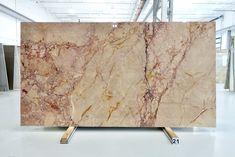 a large slab of marble in a warehouse