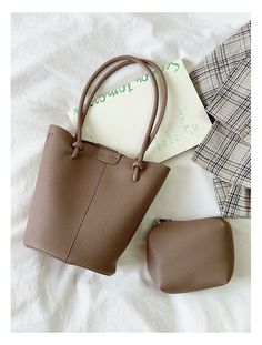 2023 New style. Simple leather bucket bag. Material: PU Leather Size: 7.5"H x 8.6"W x 4.3"D Extra crossbody strap Designer Style ID: 8561 Chic Bucket Leather Bag with Shoulder Strap and Inner Pouch, Women's Everyday Handbag Everyday Handbag, Simple Leather, Chic Leather, Leather Bucket Bag, Leather Bucket, Designer Style, Winter Sale, Crossbody Strap, Fashion Handbags