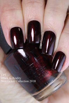 Dark Plum Nails, Skittle Mani, Nutcracker And The Four Realms, Nails Opi, روتين العناية بالبشرة, Colorful Nail Designs, Glam Nails, Opi Nails, Dream Nails