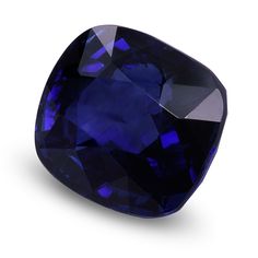 The ancient Persians believed the Earth rested on a huge blue Sapphire which gave the sky its color. Sapphires have been collected by royalty, the famous, and the prosperous for thousands of years. Princess Diana was given a sapphire in her engagement ring, and this royal blue sapphire is now worn by Catherine, Princess of Wales. This large, natural blue sapphire is cushion, in a brilliant/step cut, and is very eye clean. Its deep blue color is described as vivid blue, or royal blue. Has been he Classic Sapphire Gemstones For Gifts, Classic Blue Gia Certified Gemstones, Classic Gia Certified Blue Gemstones, Ethical Sapphire Gemstones For Formal Occasions, Timeless Blue Cushion Cut Jewelry, Celestial Blue Jewelry For Formal Occasions, Brilliant Cut Sapphire Gemstones As Gifts, Formal Blue Tanzanite Gemstones, Luxury Blue Sapphire Gemstones