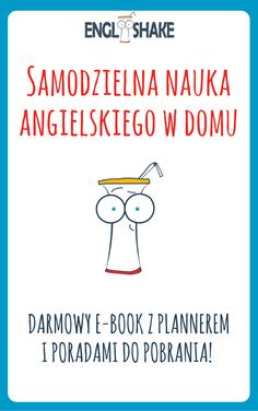 an advertisement for the book titled, samodziena nauk angeliskeo w domu