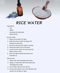 Rice Water For Hair Growth, Rice Water For Hair, Regrow Thinning Hair, Stop Hair Breakage, Hair Supplements, Natural Hair Care Tips, Rice Water, Hair Rinse, Grow Hair Faster