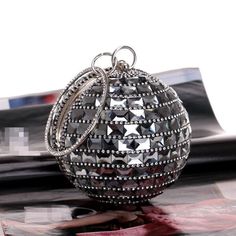 Free U.S. shipping. Style:  , color:Blue, suite for season：Spring, Summer, Autumn, Winter ，Anniversary, Dancing Club, Night Club, Party, Material Rhinestone, Blue Round Ball Clutch Rhinestones Glass Evening Bags with Chain Crystal Evening Bag With Bling For Party, Crystal Bling Evening Bag For Party, Chic Metal Evening Bag For Party, Silver Evening Bag With Chain For Gift, Silver Evening Bag With Bling For Night Out, Silver Evening Bag With Chain For Party, Silver Chain Evening Bag For Party, Glamorous Silver Evening Bag With Chain, Silver Clutch With Chain For Party