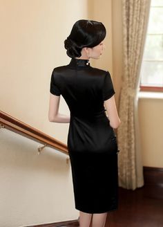 Modern Qipao Wedding, Black Qipao, Qipao Gown, Chinese Gown, Wedding Qipao, Qipao Wedding, Red Qipao, Modern Qipao, Style Feminine