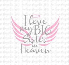 i love my big sister in heaven svt