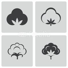 Icon Images, Cotton Fields, Cotton Box, Icon Set, Silhouette Cameo, Drawing Sketches, Black Cotton, Packaging Design, Flower Art