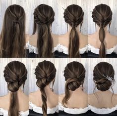 Beautiful Hairstyle, Easy Hair Updos, Long Hair Wedding Styles, Bridesmaid Hair Down, Bridesmaid Hair Short, Bridesmaid Hair Updo