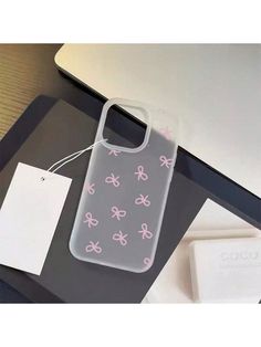 a cell phone case sitting on top of a desk